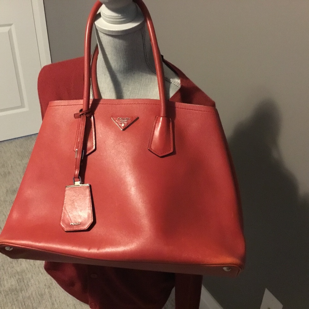 Authentic Prada City Tote